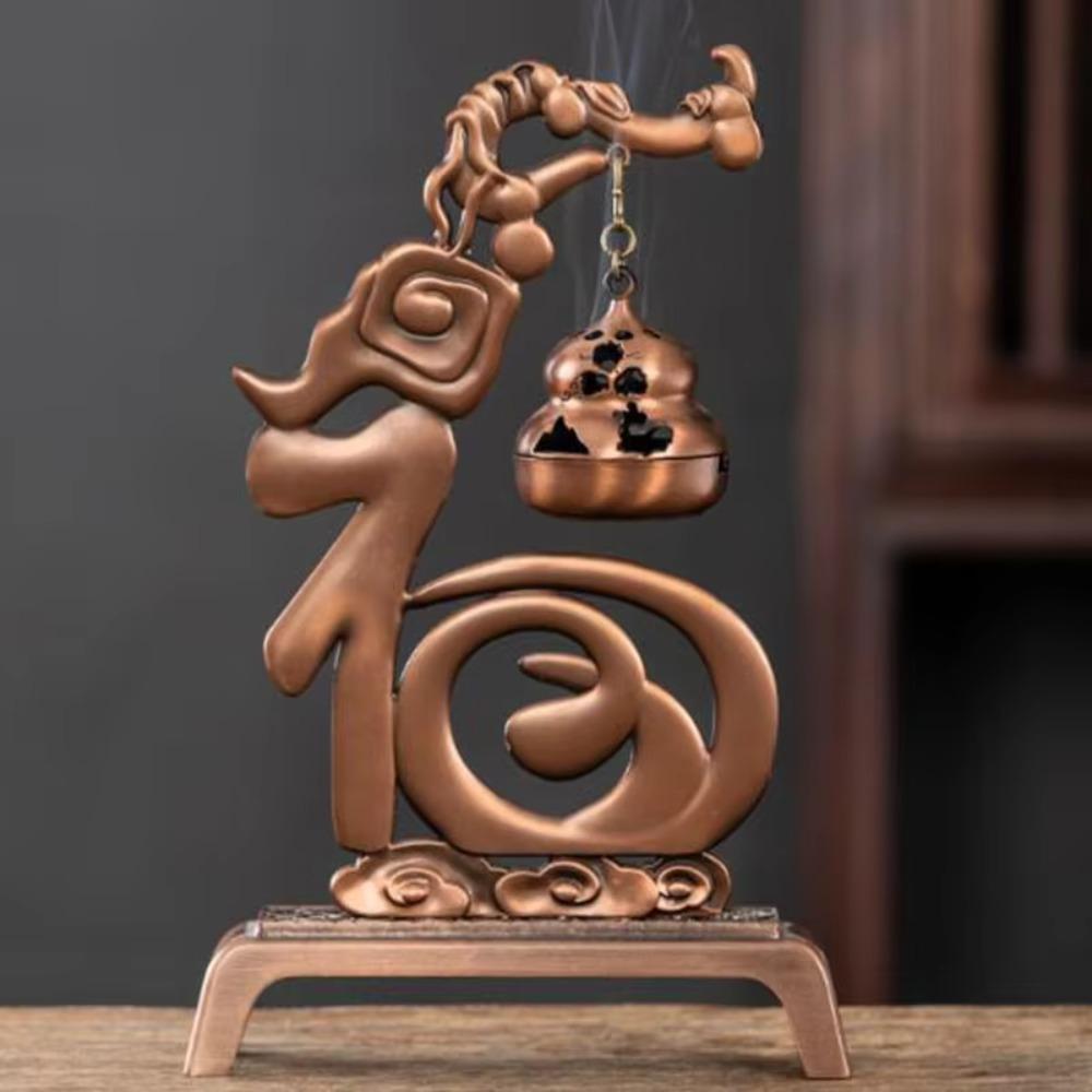 Exquisite Coil Incense Holder Decorative Indoor Incense Burner Aromatherapy Burner  Tea Ceremony