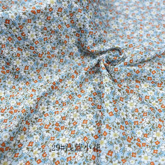 Kwiatowe Szyfonowe Tkaniny Draperowana Miękka Bluzka Sukienka Tkanina Odzieżowa Koreański Słodki DIY Ręcznie Robiona Robótka Ręczna Materiały Odzieżowe Szycie