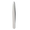 Rose Gold Slanted Stainless Steel Eyebrow Tweezers for Precise Plucking & Makeup Applications