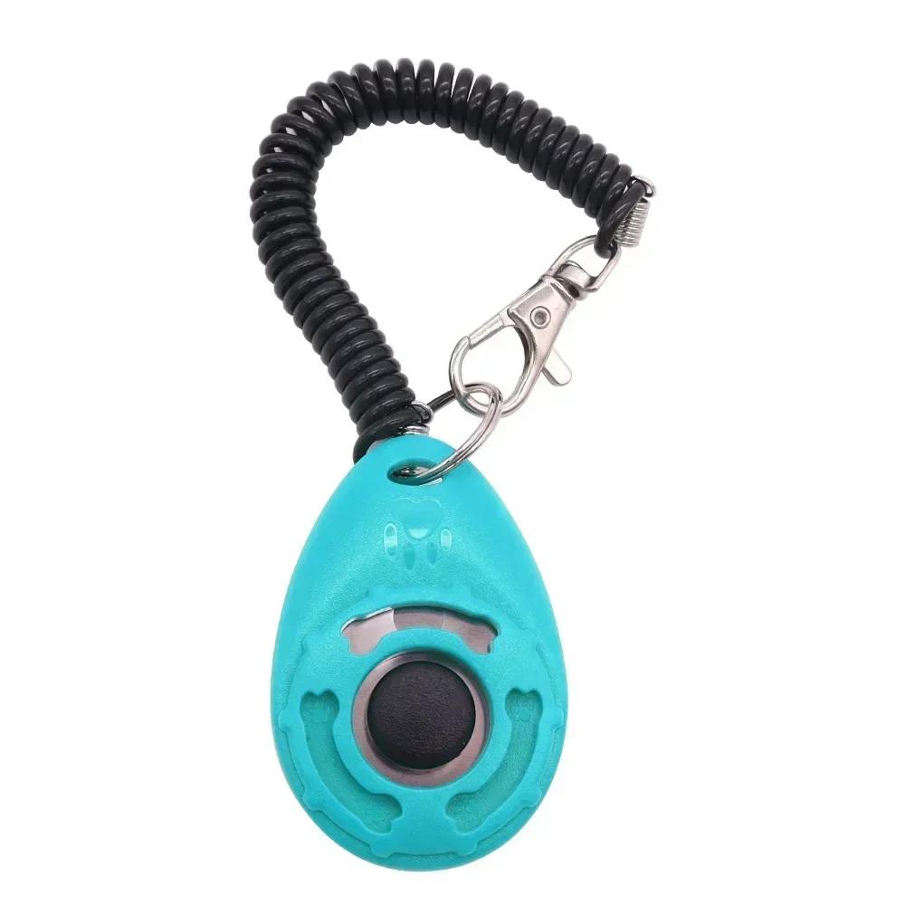Dog Training Clicker Easy To Use for Cats Puppy Birds Horses Pet Product with Adjustable Wrist Strap Durable Lightweight