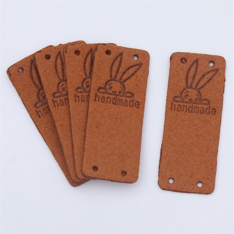 

10pc Fabric Labels 2x5cm Sew On Tags for Clothing Accessories Sewing Projects Crafting Supplies Durable Material Multipurpose Use One Size