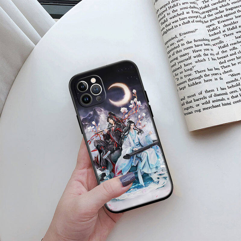 MH91 Mo Dao Zu Shi Phone Shell Case for iPhone 7 8 11 12 13 14 15 16 17 16E XS Pro Max XR X SE Air