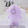 Soft Fluffy Sheep Stuffed Keychain Lovely Lace Skirt Animal Pendant for Kids Purse Accessory Party Gifts