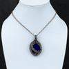 Blue Fire Labradorite Pendant Copper Wire Wrapped Jewelry Gemstone Pendant For Women Handmade Jewelry Gift For Her Copper Wire Wrap Pendants