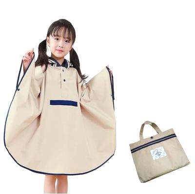 Raincoat for Rain Rain Backpack for for Going To Field Comes with Storage Bag [med358] Kids, Gear, Poncho, Compatible, Girls, Boys, Children,