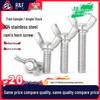 Stainless Steel Hand-Tightening Wing Nut, Sheep Horn Shape, 304 Steel, Sizes M4-M10