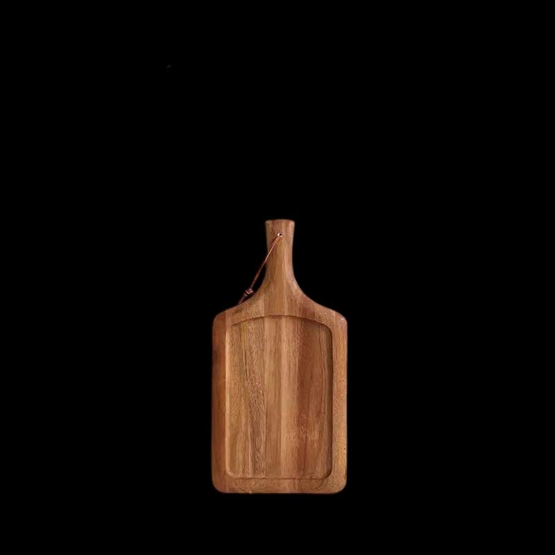 Japanese Style Acacia Wood Serving Plate