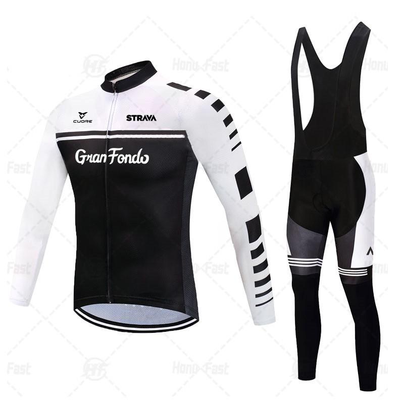 Mens Cycling Jersey Bib Shorts Set Quick Dry Breathable Road Bike Outfit XXXL