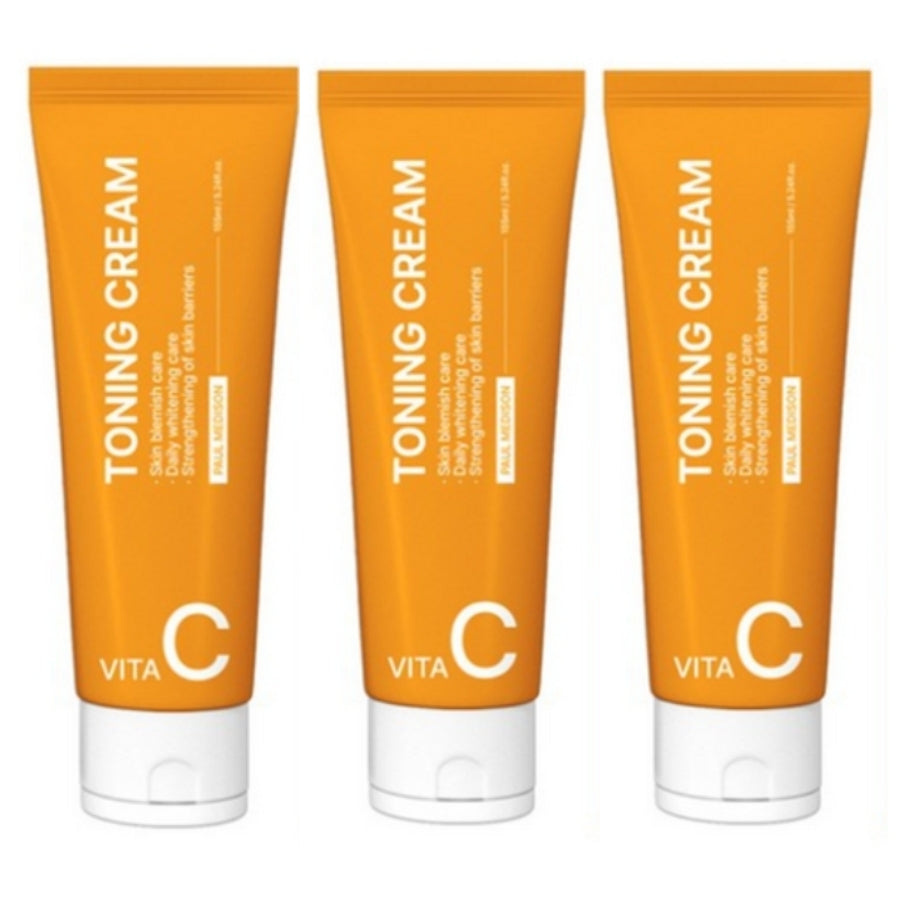 Paul Medison Vita C Toning Cream 155ml*1Pc/2Pcs/3Pcs