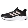adidas Day Comfortable Low Top Running Shoes Women's Black Pink FW7466