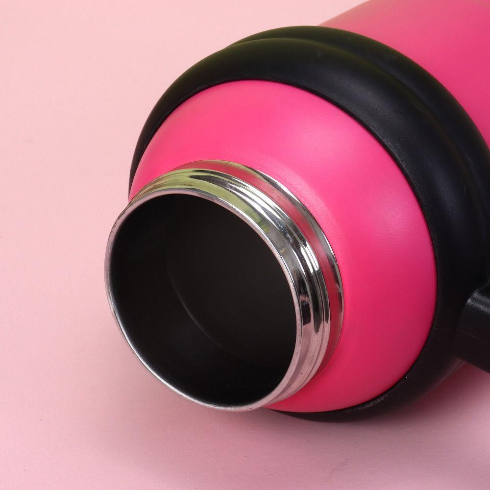 Auslaufsicherer Outdoor-Isolierbecher Kreativer Trinkhalmbecher Thermische Wasserflasche Haushalt