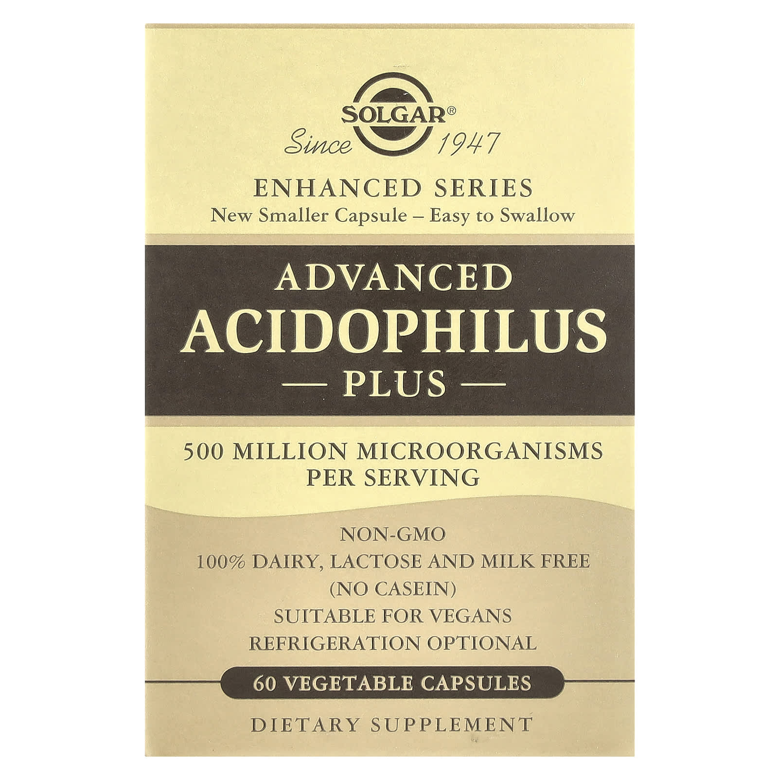 

Advanced Acidophilus Plus, 60 овочевих капсул