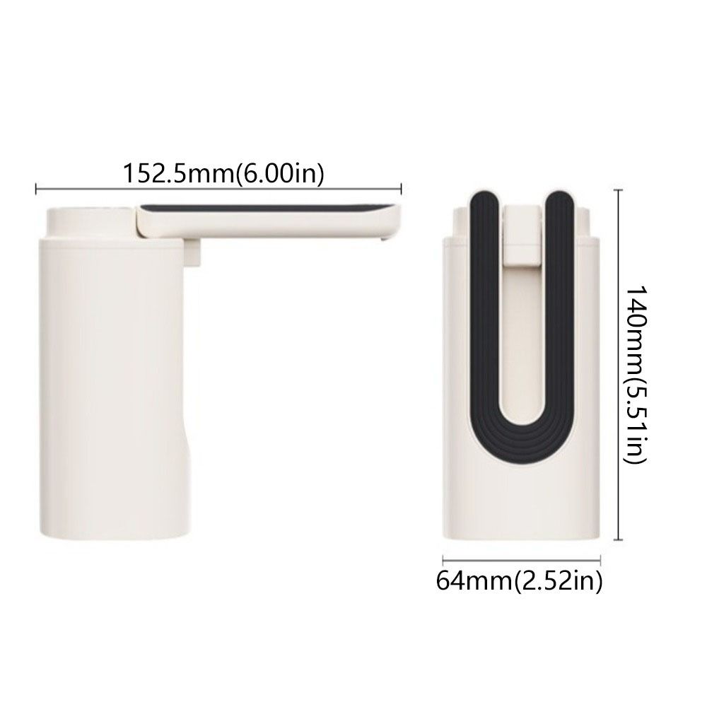3 Mode Operation Automatic Water Dispenser Pump Foldable Water Bottle Pump  Daily Use