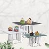 Creative Cake Rack Fruit Tray Dessert Table Snack Display Rack Tea Break  Stand Wedding Food Booth Cake Stand Cake Display Stand