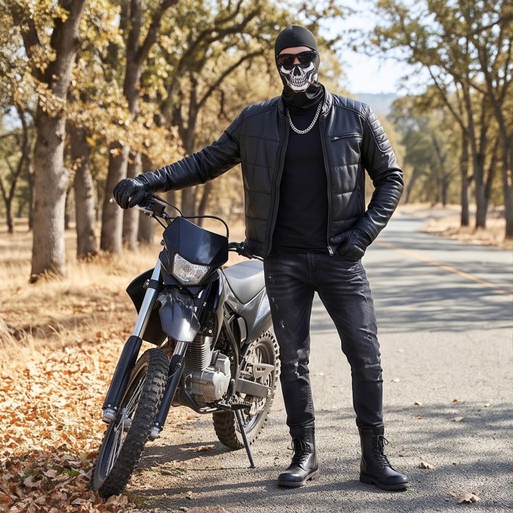 Unisex Windproof Face Cover Neck Gaiter for Outdoor Cycling and Riding