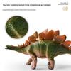 Dinosaur Toy Set: Tyrannosaurus & Triceratops Soft Rubber Figurines for Kids