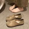 2025 Women Shoes Autumn Soft Female Footwear Square Toe Fall Summer Dress New Square Toe Shoes Woman Flats Shoes