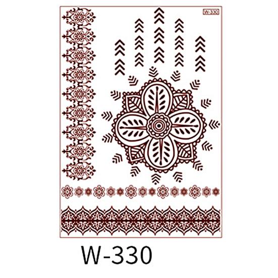 Waterproof Lace Geometric Tattoo Sticker Party Choker Temporary Body Art Decal