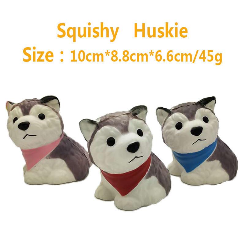 Squishy Dog Plush Toy With Slow Rebound Pu Foam For Stress Relief And Gift Giving