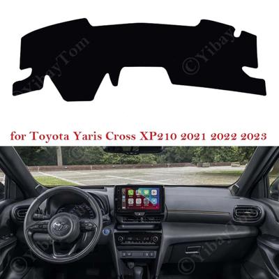 For Toyota Yaris Cross XP210 2021 2022 2023 Dashboard Protect Cover Pad Rug Car Inner Anti-sun Anti-Slip Mat Sticker Accessories
