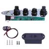 Control Plate, 5 Ways Switch Loaded Metal Prewired Guitar Control Plate for Guitar Replacements Parts Control Plate Set