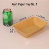 Disposable Kraft Paper Food Trays