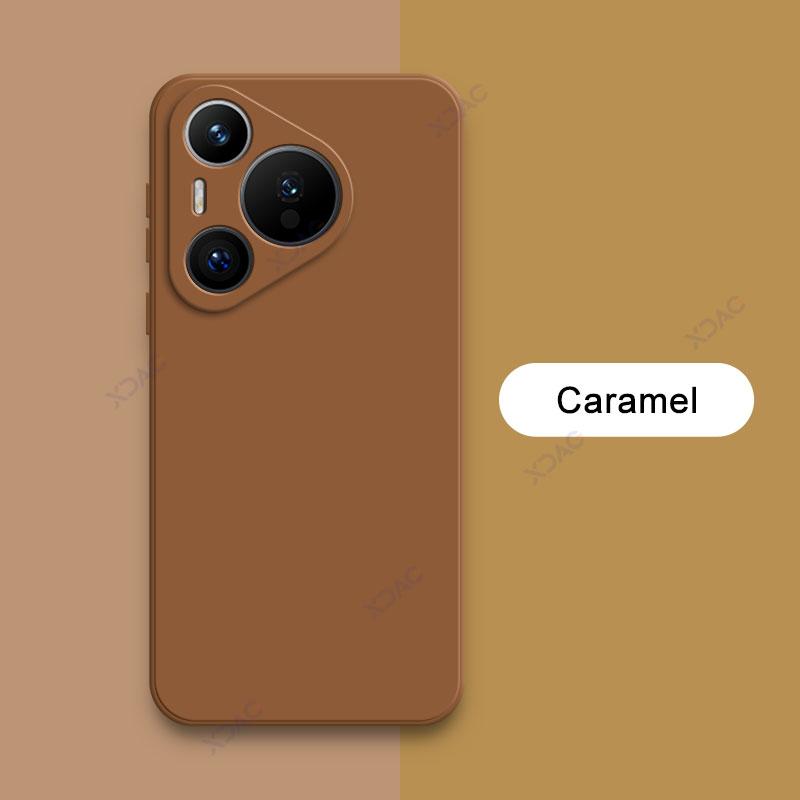 

Роскошный квадратный жидкий силиконовый чехол для телефона Huawei Pura 70 Pura70 5G 360 защитный чехол HuaweiP70 P70 двойной мягкий чехол Huawei Pura 70