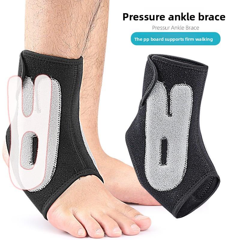 Ankle Fixing Belt Arc Fit Aluminum Plate Support Pressurized Stable Walking Ankle Brace