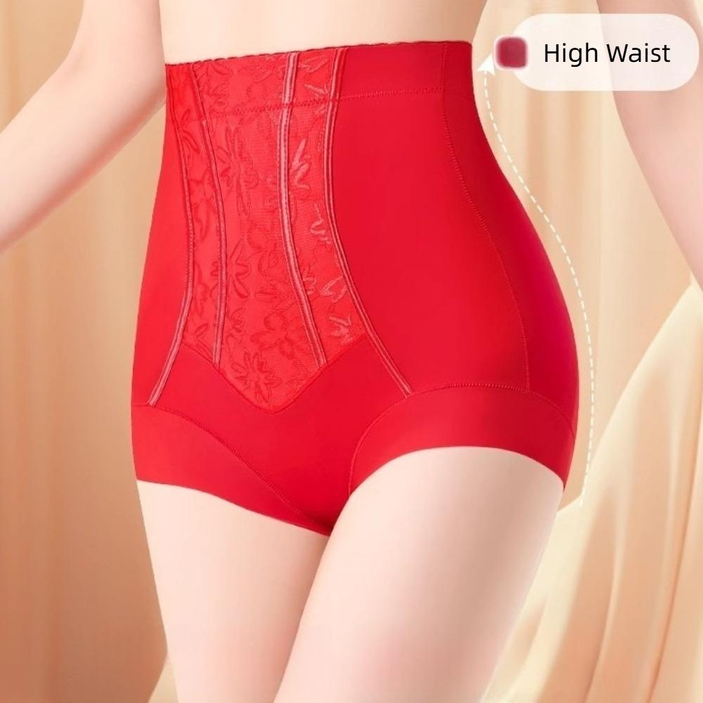 High Waist Butt Lifter Briefs Large Size Tummy Control Underwear Postpartum Body Shaper  Postpartum
