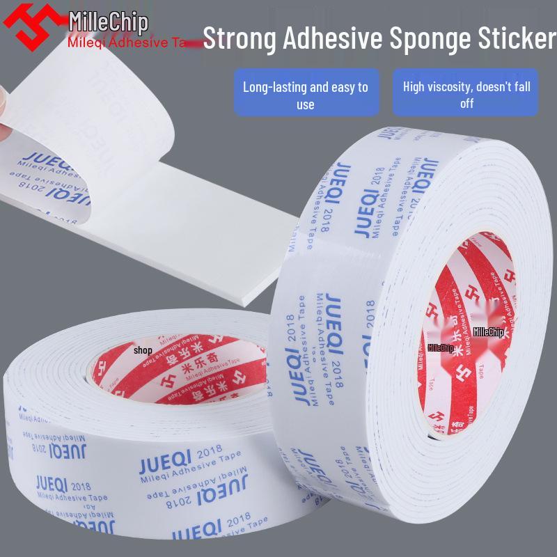 EVA Single-Sided Black Foam Strip: Thick Cushioned, Shock-Absorbing, Self-Adhesive Window Seal Tape