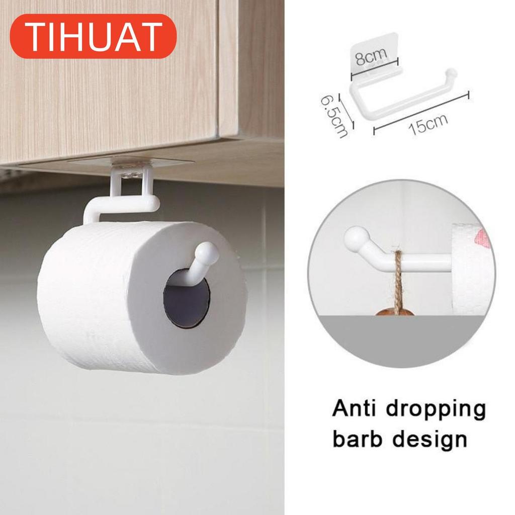 Hanging Rack Organizer for Kitchen Paper Towels or Toilet Paper In the Bathroom
