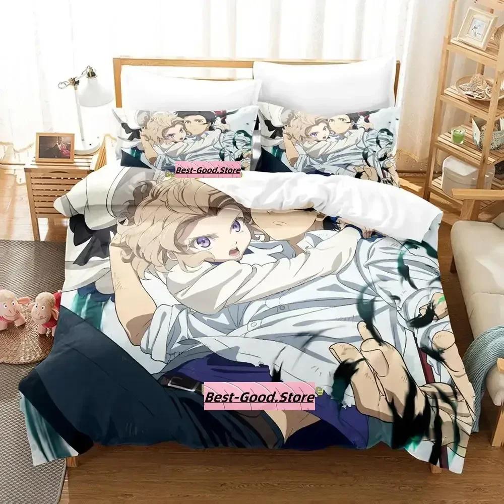 New Kawai Iwanaga Kotoko Beding Set Single Twin Ful Quen King-Sized Dimensionsd Dimensions Bed Linen Set Adult People Kid Bedrom Duvetcover Sets Anime