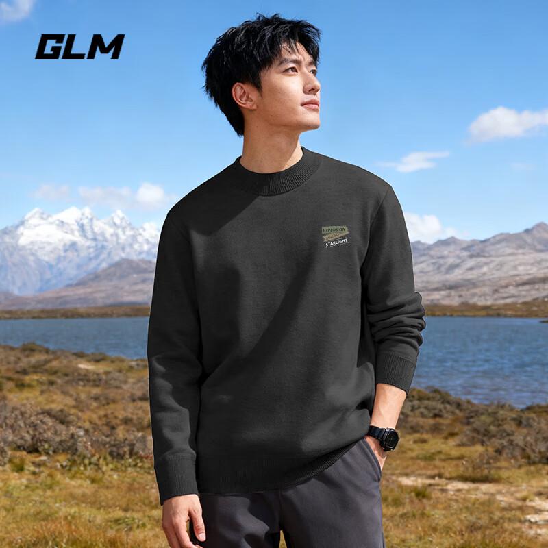 

GLM Men s Winter Fashion Half-High Collar Knit Sweater XL