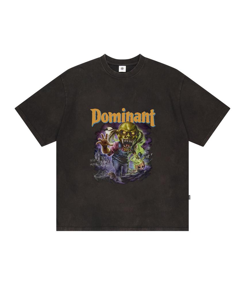 DOMINANT Vintage Washing Goosebumps Tee Black