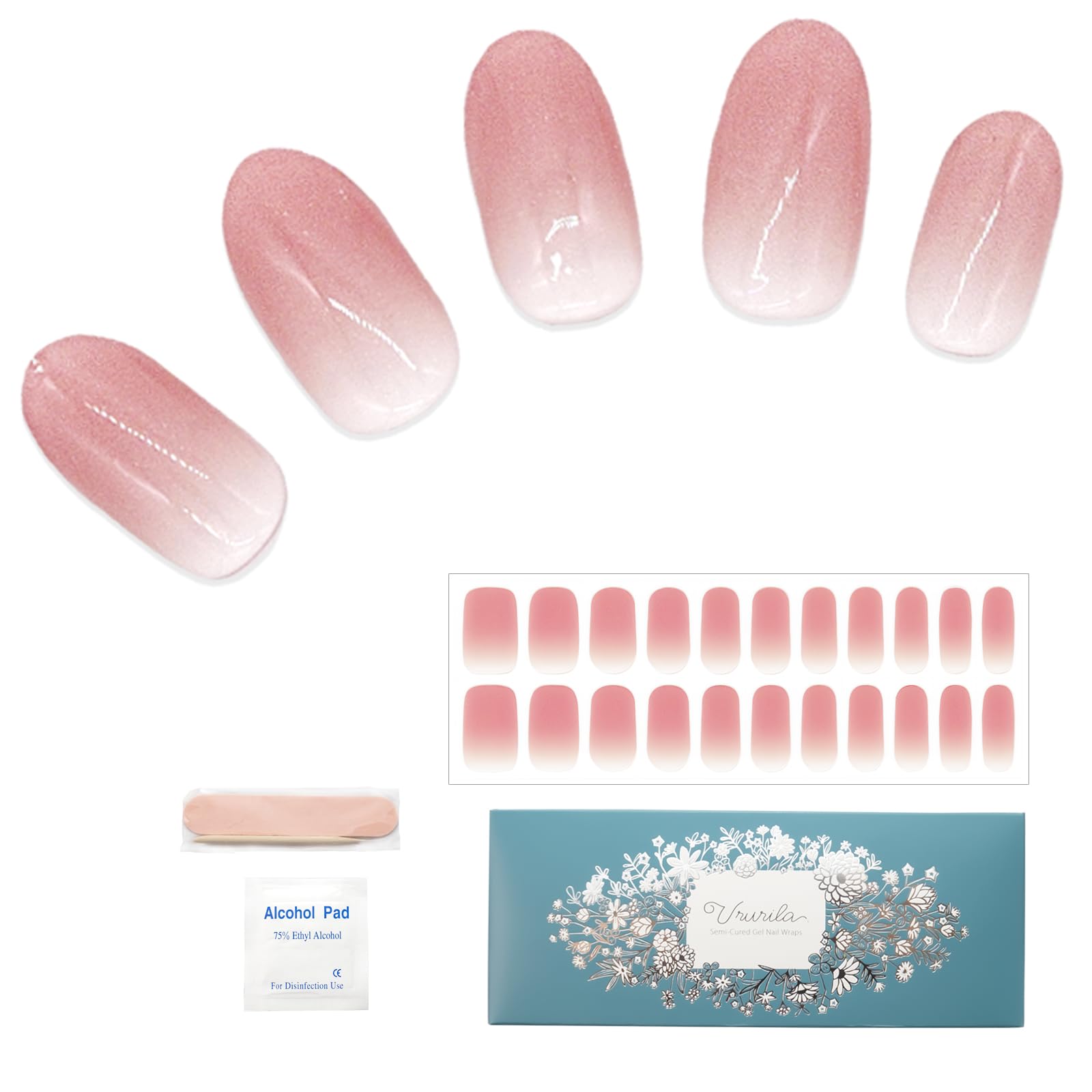 

Ururila Гелевые наклейки для ногтей Наклейки для ногтей Тип упрочнения Just Stick Self Nail Pink Ururila розовые с мелкими жемчужинами x (026.Тускло-ясный)
