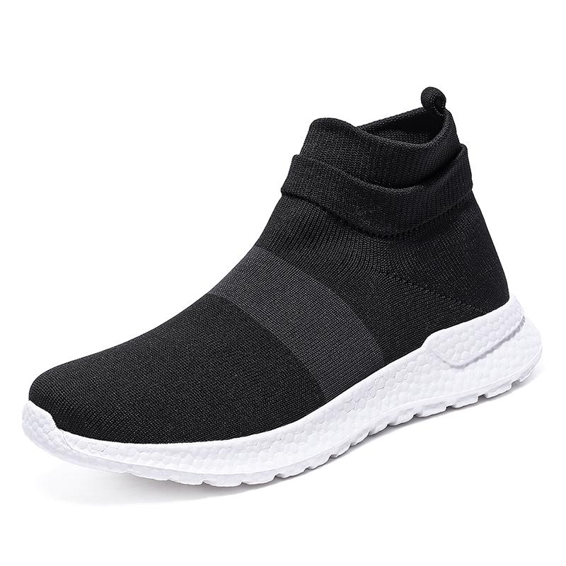 

Мужская женская обувь Новые большие размеры Модные повседневные спортивные туфли на толстой подошве Мужские кроссовки Беговая пара Панк-обувь Мужские мокасины 36