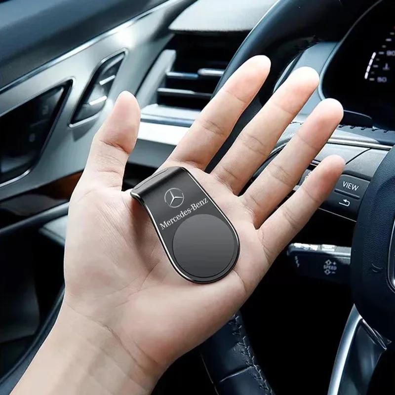 1Pcs Magnetic Car Phone Holder Metal Stand Accessories For Mercedes Benz AMG GLE GLS CLS GLC CLA GLA GLK ML C197 R231 W167