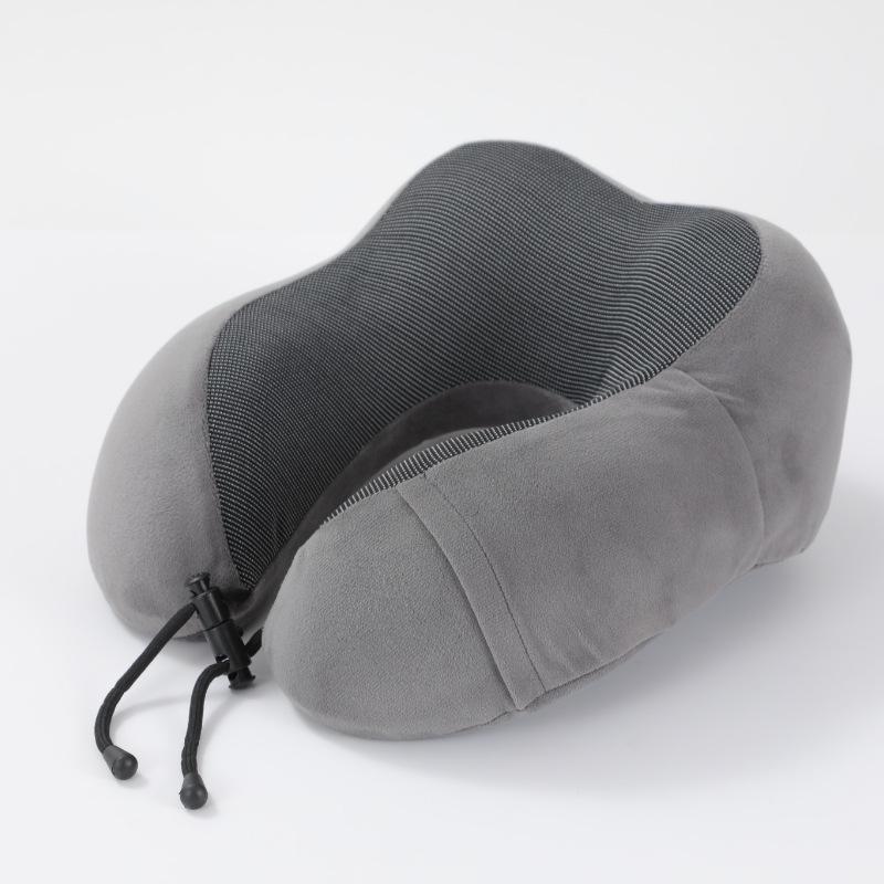 Hump-Shaped Memory Foam U-Shaped Neck Pillow for Office, Travel, and Business Trips