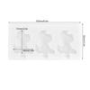 Dinosaur Shape Silicone Ice Bar Mold Heat Resistant Popsicle Mold  Kitchen DIY Tool