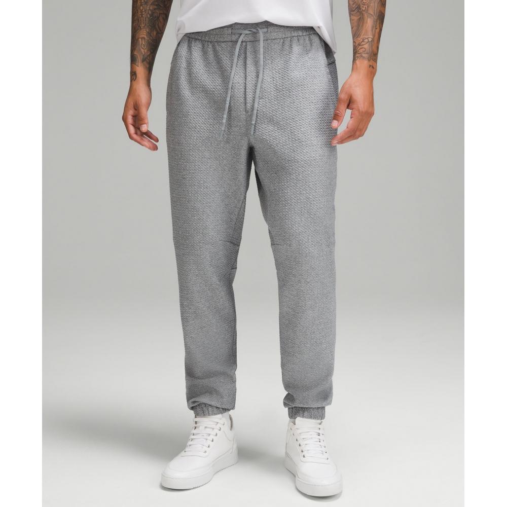 

Lululemon Текстурированные джоггеры из хлопка двойной вязки, высокие, меланжевые, средние, серые, черные XS