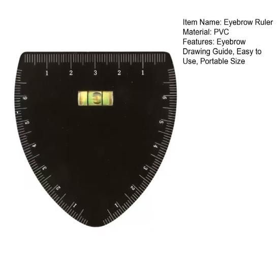 1/3Pcs Fast Drawing Eyebrow Design Ruler Microblading Mapping Shaping Template Tool Permanent Eyebrow Makeup