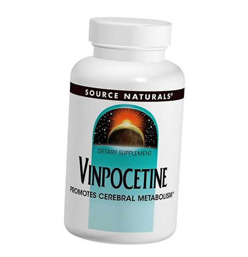 

Vinpocetine, Vinpocetine, Source Naturals (72355015) 60tab