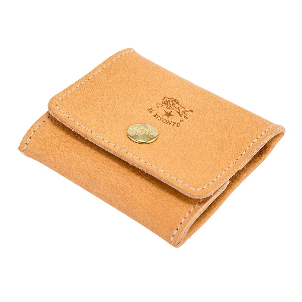 Il Bisonte Coin Coin C0774 P Natural Branded [Il Bisonte] Case, Purse, PORTAMONETE, (120 / NATURAL/NATURALE), Leather, Women's, Men's, [Product]