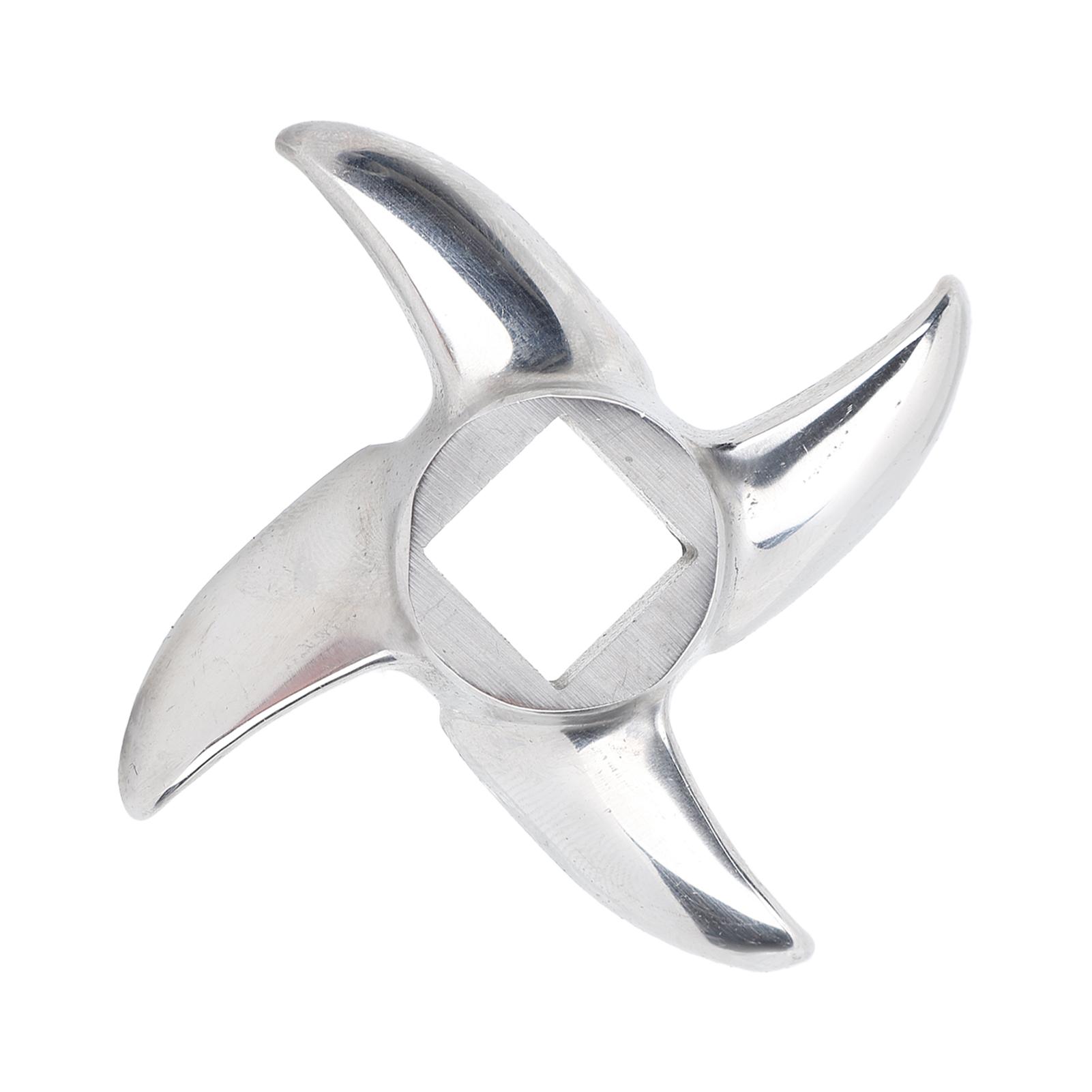 

Meat Grinder Blade Stainless Steel Knife Cutter Replacement for Grinders Food Meat Grinding Accessories L