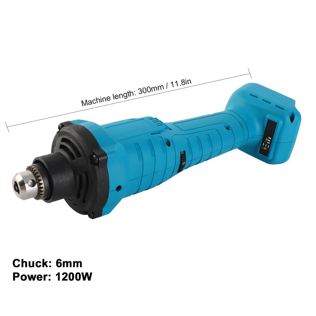 Brushless Grind Tool 6mm Chuck Electric Polishing Machine Portable Grinding Machine Electric Engraving Tool Speed Adjustable