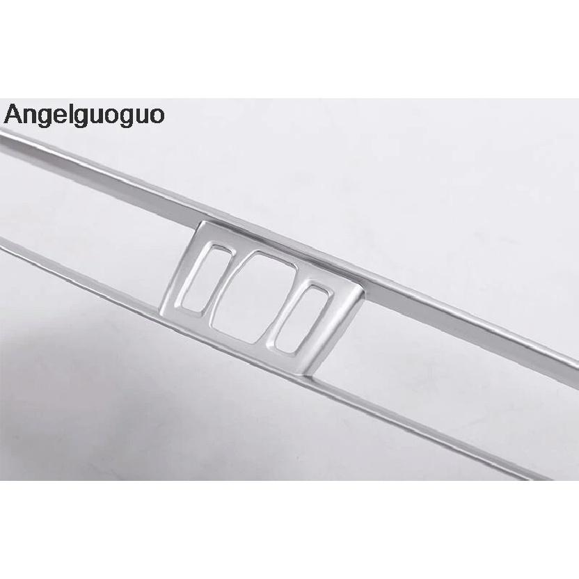Angelguoguo Car ABS Front Console Panel  Air Conditioner Vent Frame AC Outlet Cover Trim  For BMW X1 F48 2016 2017