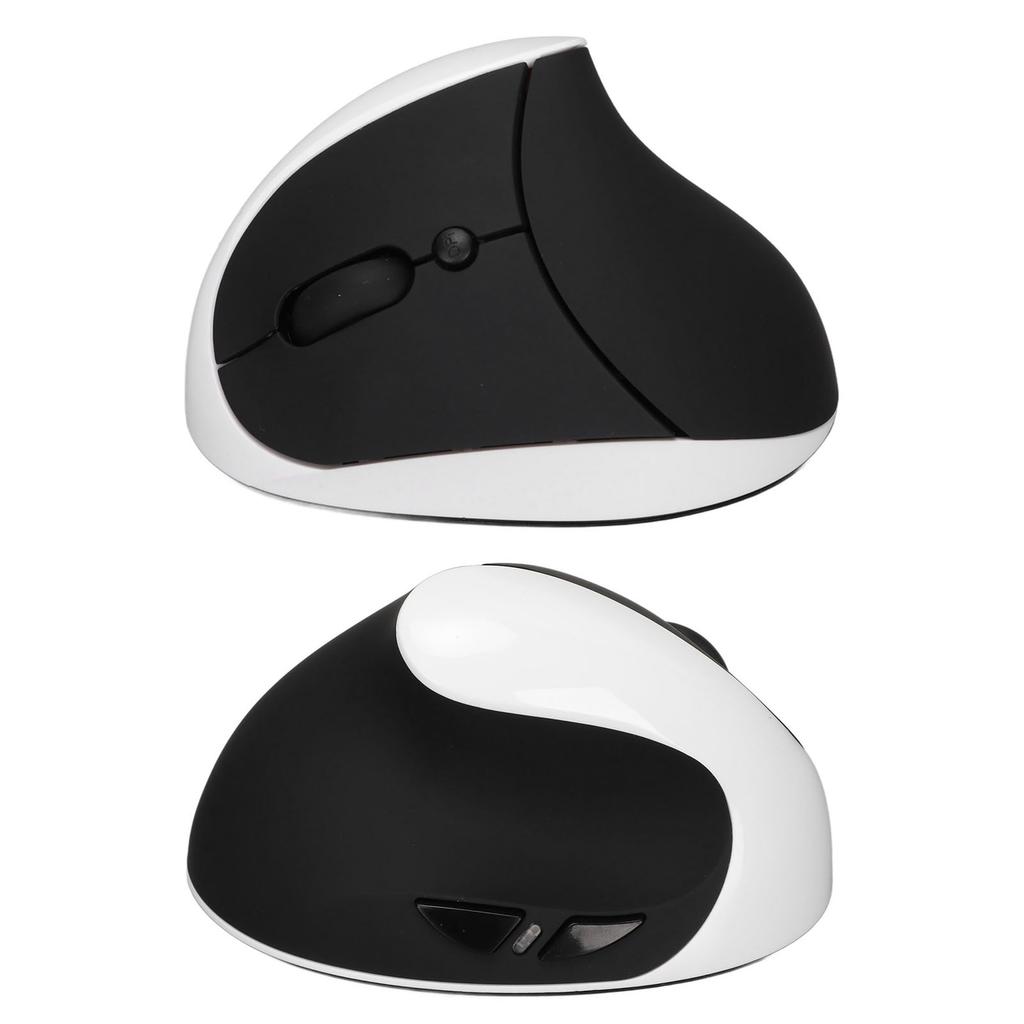 Left Hand Vertical Mouse 2.4G Wireless Vertical Ergonomic Mouse Rechargble Mouse with USB Adapter   DPI for PC