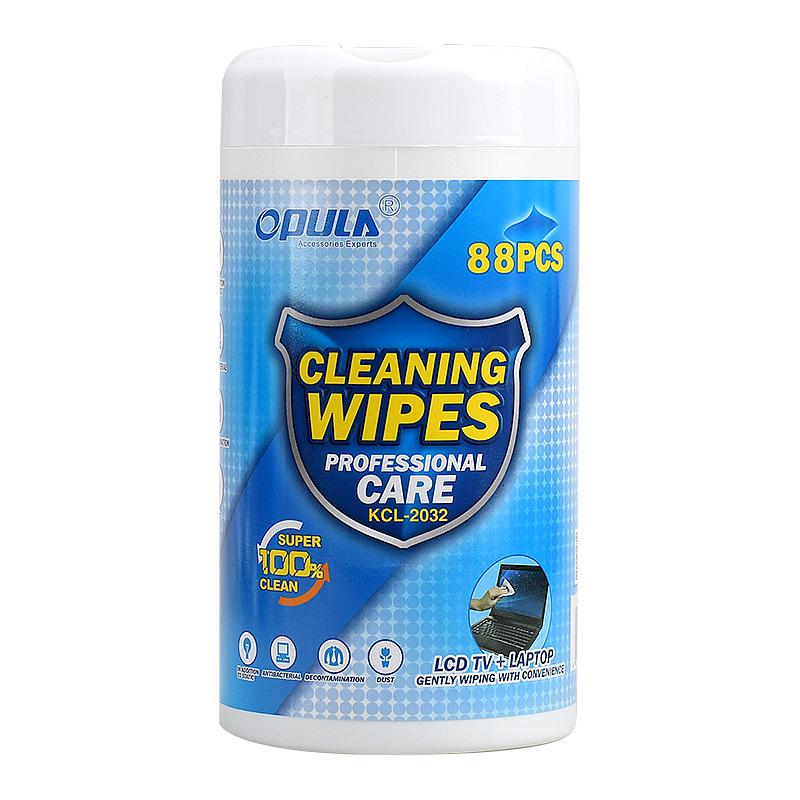 TEMU Multi-Functional Screen Cleaning Wipes - 88 Computer and Electronics Wet Wipes with Alcohol