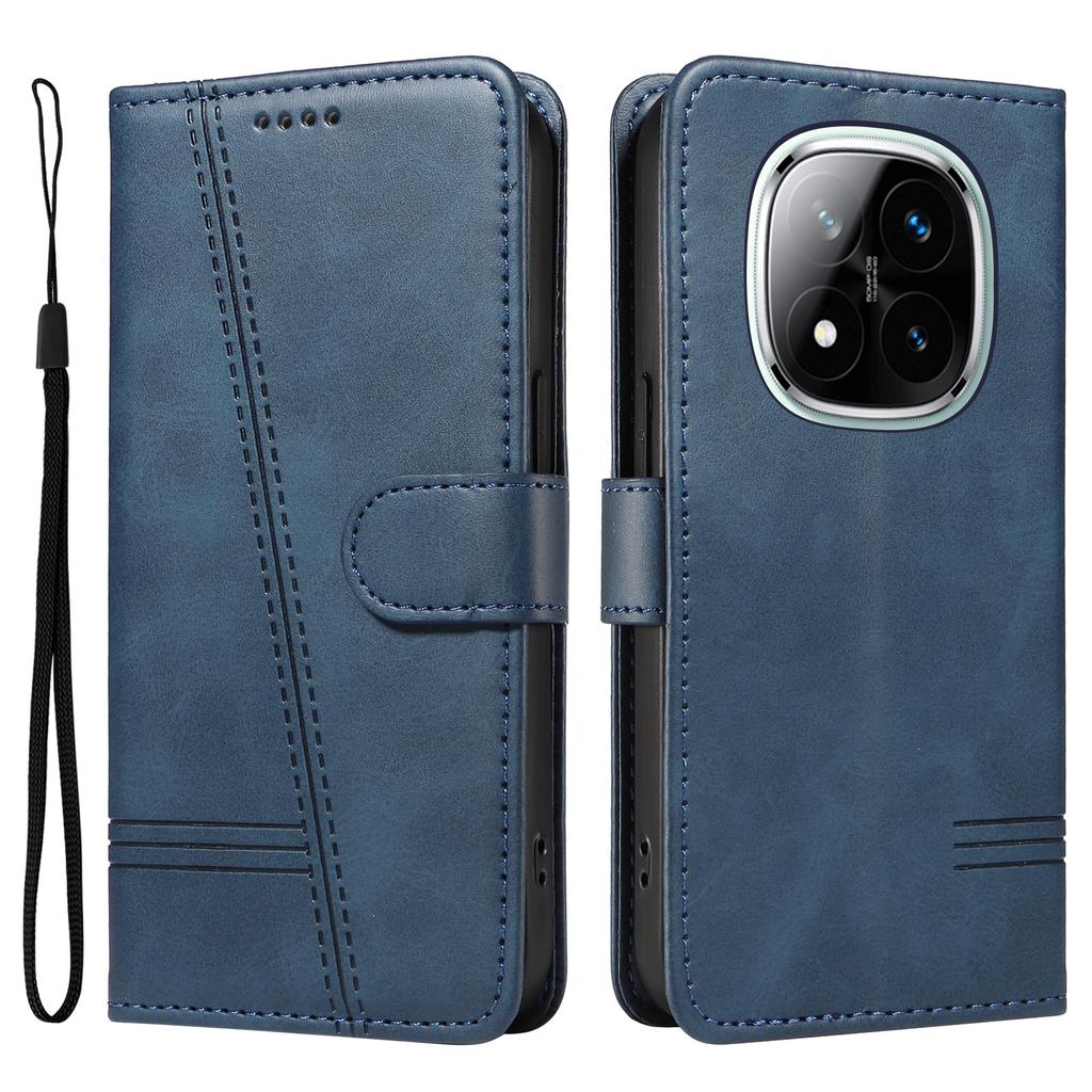 עבור Xiaomi Redmi Note 14 Pro+ 5G/Note 14 Pro 5G/Poco X7 5G נרתיק ארנק מתקפל קווי T כיסוי טלפון עור