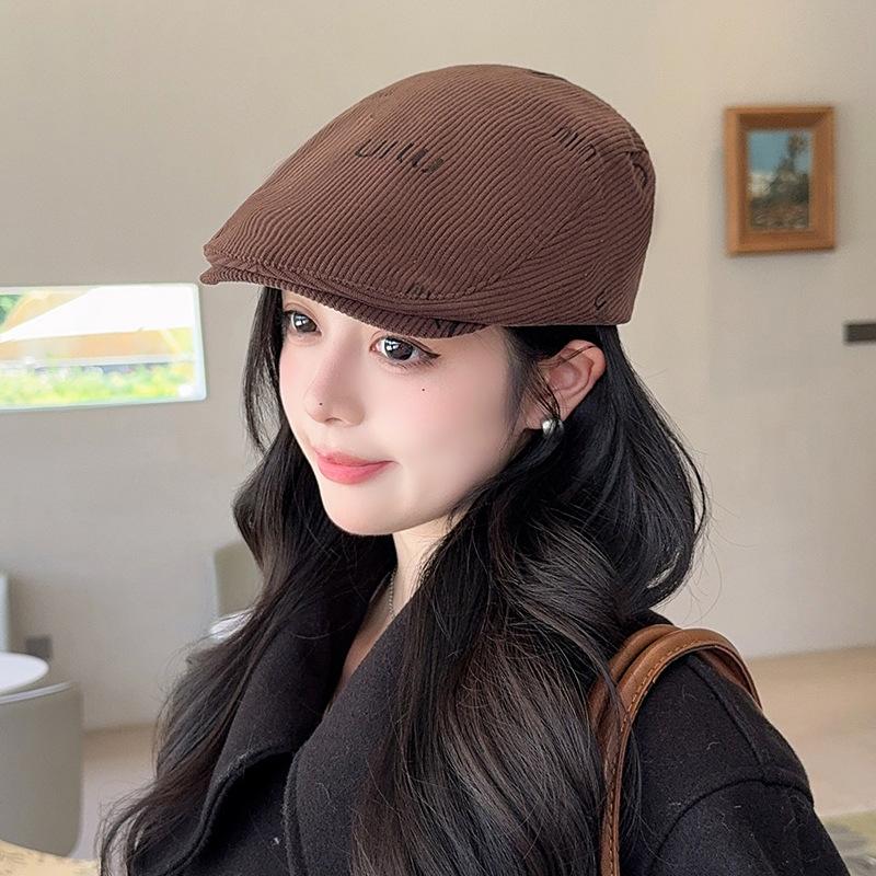 Retro Anti-duck Tongue Beret Children Summer Painter Newsboy Hat Simple Versatile Face Small Forward Hat